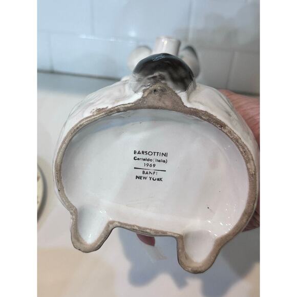 Barsottini Vino Rosso Harvey Rabbit Decanter 1969 Certaldo Italia 12'' - Picture 6 of 9